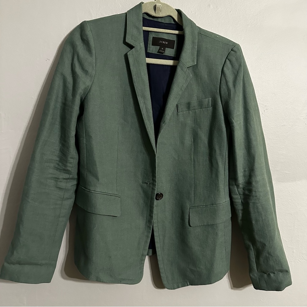 J Crew Regent 100% Linen Blazer